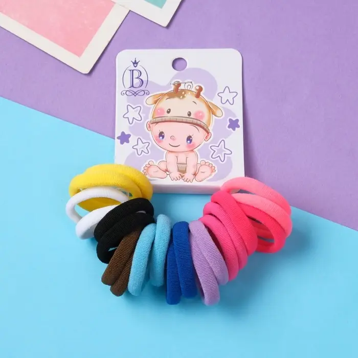 Резинка для волос "Карапуз" (набор 20 шт) шапочка, 2,5 см