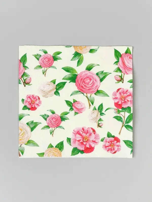 Нежные розы, Салф. Bouquet de Luxe 24х24 3 слоя 25л /15, шт