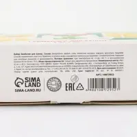 Бомбочки для ванны в домике &laquo;Медведь&raquo;, набор 6 шт х 40 г, URAL LAB