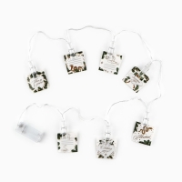 Гирлянда с прищепками новогодняя &laquo;Новый год: Золотого года&raquo;, 1,5 м, модель SP-008