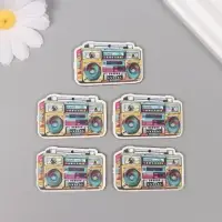 Декор для творчества дерево "Бумбокс" 2,9х4,5х0,3 см