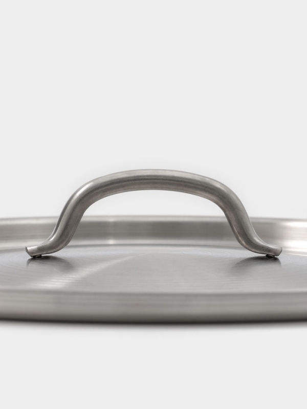 Крышка d=26, нержавеющая сталь, пароотвод, толщина 0,8 мм