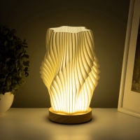 Светильник настольный "Волна" LED 3Вт USB диммер/провод 1,5м 13,8х13,8х20см