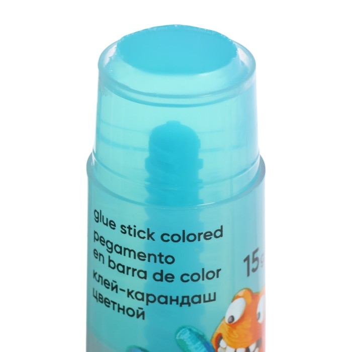 Клей-карандаш 15г ErichKrause EasyStick "Jolly Friends" PVP, экономичный расход, микс