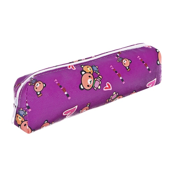 Пенал школьный &laquo;Мишки&raquo;, на молнии, МИКС