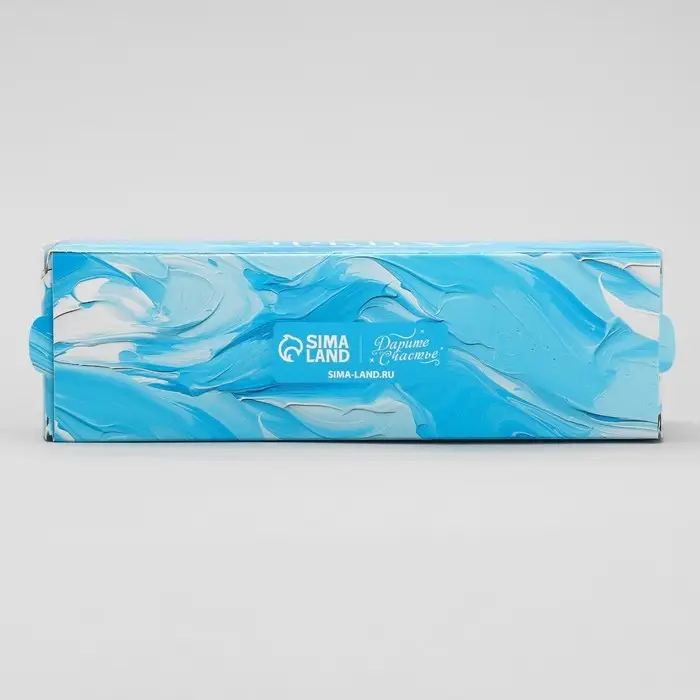 Коробка для макарун, кондитерская упаковка &laquo;Ярких моментов &raquo; 18 х 5.5 х 5.5 см