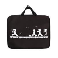 Папка с ручками текстильная А4, 360&times;245&times;70 мм, Calligrata Top &laquo;Пиксельный бой&raquo;