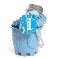 Песочный набор, бледно-голубой