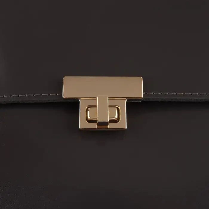 Застёжка для сумки, 3.9&times;2.6 см, цвет золотой