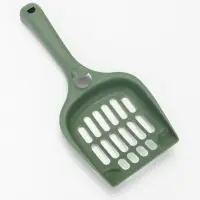 Лоток для кошек Фур-Мур 48&times;35.5 cм с высоким бортом + совок, Soft-touch, изумруд