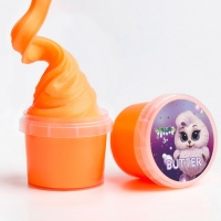 Слайм &laquo;Стекло&raquo;, серия Butter, оранжевый цвет, 75 г