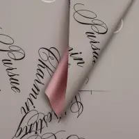 Пленка для цветов матовая, &laquo;Пузыри&raquo;, 57&times;57 см, кремовый + св. розовый, 65 мкм