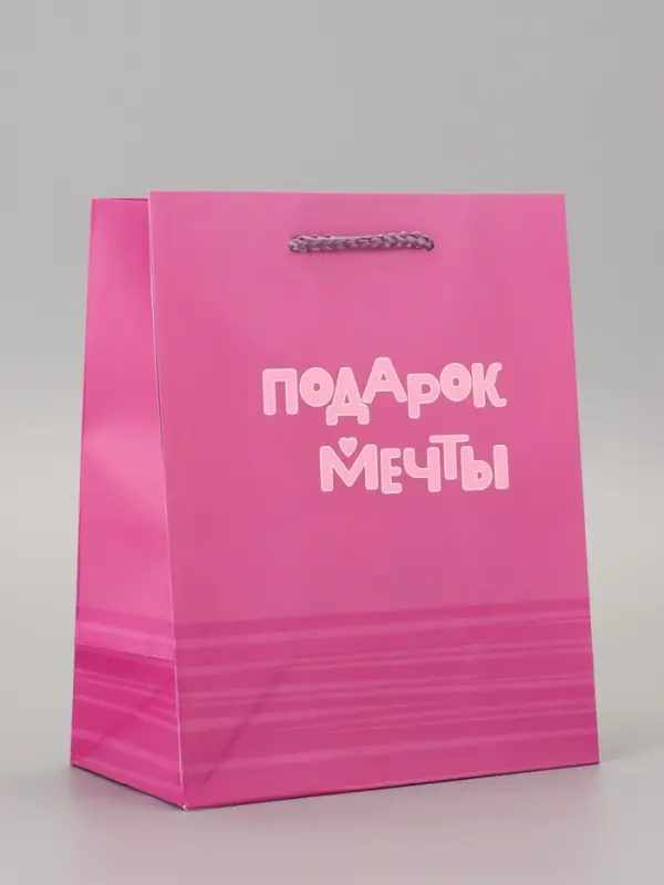 Пакет подарочный ламинированный &laquo;Подарок&raquo; 18&times;22.3&times;10 см