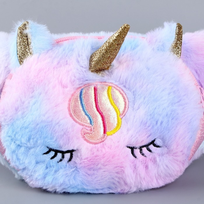 Сумка детская поясная &laquo;Единорог&raquo;, 26х16 см