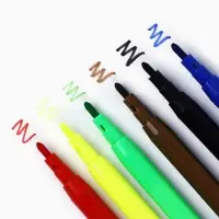 Фломастеры 6 цветов в коробке &laquo;Букибяки&raquo;