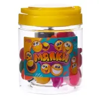 Антистресс сквиш мялка, минимальная фасовка &mdash; 30 шт, с мукой,в банке