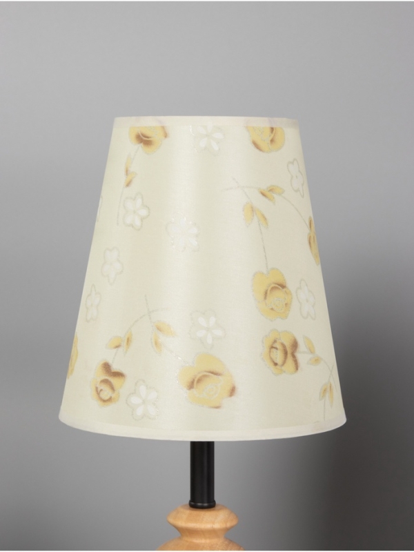 Лампа настольная BayerLux ЭКО "Сол" 1х40Вт Е27 светло-коричневый 20х20х45см