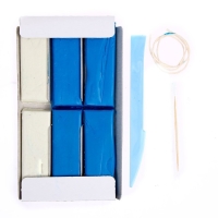 Свеча своими руками на новый год &laquo;Волшебная снежинка&raquo;, новогодний набор для творчества