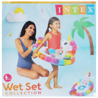 Круг для плавания &laquo;Зверюшки&raquo;, с сиденьем, от 3-4 лет, цвет МИКС, 59570NP INTEX