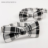 Галстук - бабочка для мальчика и папы &laquo;Набор для фотосессии&raquo;, 2 шт., цвет серый, M&B