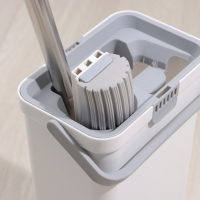 Швабра с отжимом и ведро Raccoon: швабра 32&times;5&times;132 см, ведро для полоскания и отжима 14 л