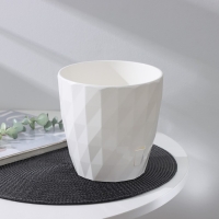 Горшок для цветов с прикорневым поливом Ruby, 3 л, белый