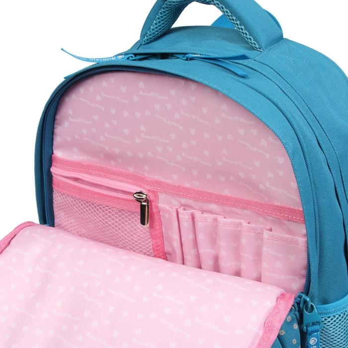 Рюкзак школьный Bruno Visconti "Ёжик", 40 х 30 х 19 см, эргономичная спинка, пенал в подарок