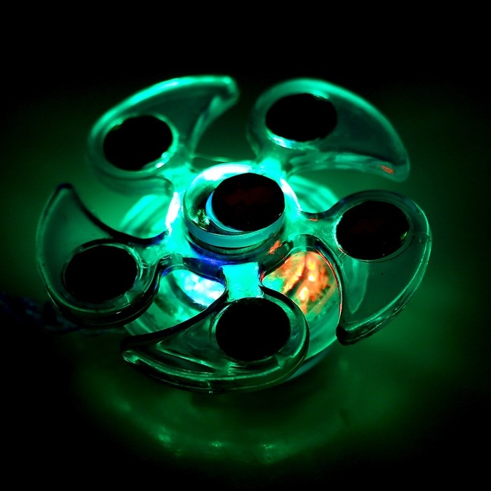 Спиннер &laquo;Украшение&raquo; световой, виды МИКС