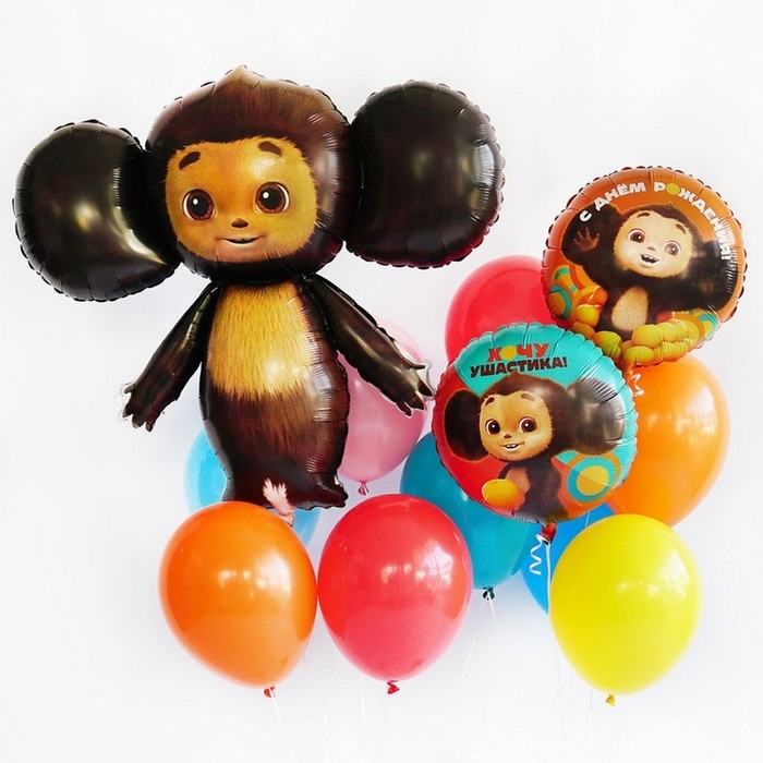 Шар фольгированный 46" &laquo;Чебурашка&raquo;, фигура
