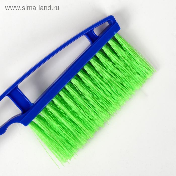 Щетка сметка, со скребком, Oktan, 42 см, МИКС