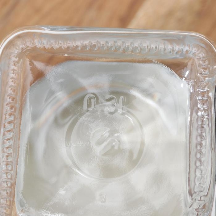 Банка для сыпучих продуктов стеклянная &laquo;Хоммейд&raquo;, 300 мл, с металлической крышкой