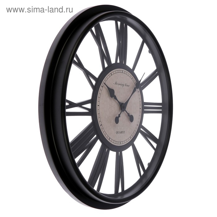 Часы настенные интерьерные большие Лофт, d-51 см