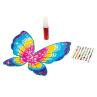 Кукла-модель с крыльями &laquo;Радужная фея&raquo;, гель с блёстками и стразы в наборе