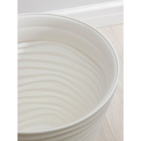 Кашпо &laquo;Дюна&raquo;, 50 л, цвет белый