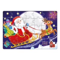 Пазлы в упаковке &laquo;Дедушка Мороз&raquo;, 35 элементов