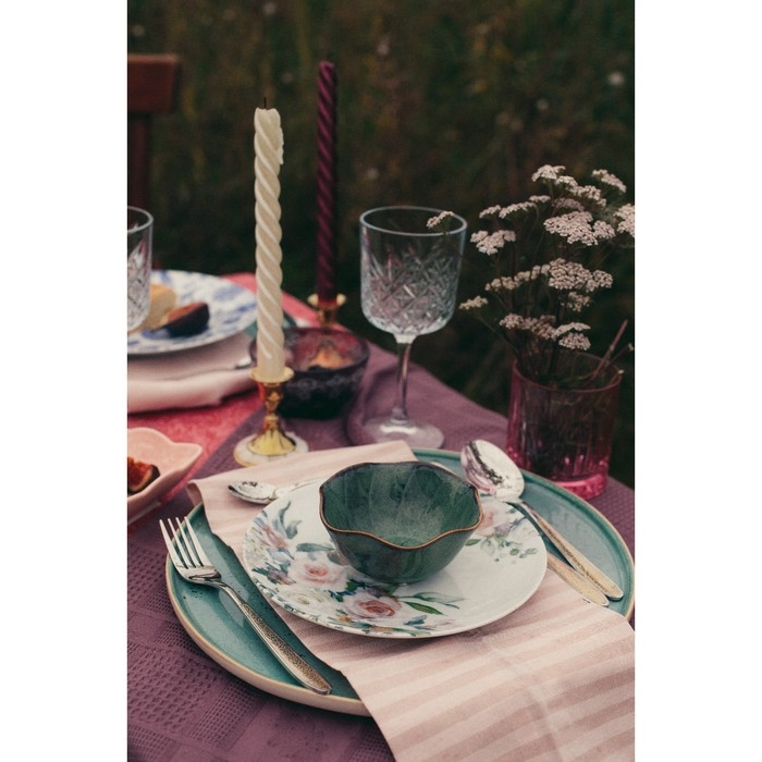 Тарелка фарфоровая &laquo;Верона&raquo;, d=20 см, белая, цвет белый