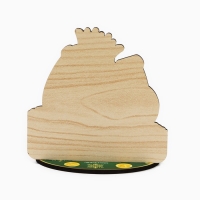 Оберег новогодний на подставке &laquo;Змея удачу несёт&raquo;, 8,9 х 7,1 см.