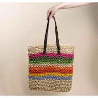 Сумка женская SL Home, ручное плетение, хлопок, длина ручек 28 см, 41&times;40 см