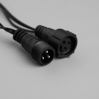 Гирлянда &laquo;Нить&raquo; 10 м, IP44, УМС, тёмная нить, 72 SMD-LED, свечение белое, 220 В