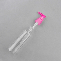 Бутылочка для хранения, с дозатором, 150 мл, цвет МИКС/прозрачный