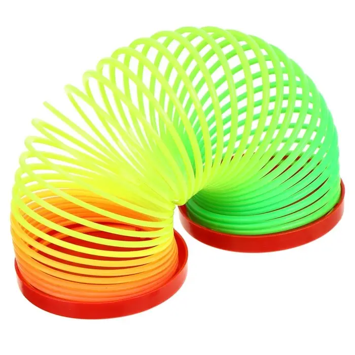 Пружинка - радуга &laquo;Зверята&raquo; d=5 см, в шоубоксе, МИКС