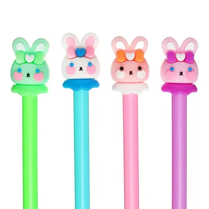 Ручка - прикол гелевая &laquo;Зайка&raquo; МИКС