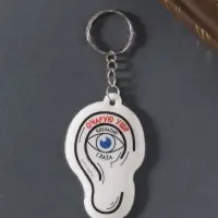 Брелок для ключей на кольце &laquo;Очарую уши, соблазню глаза&raquo;, мягкий ПВХ, 4.1&times;6.5 см