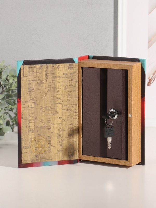 Сейф-книга дерево кожзам "Мода. Оригинальность. Стиль" 21х13х5 см