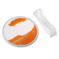 Песочные часы-картина, 18 х 19 см, антистресс, песок оранжевый