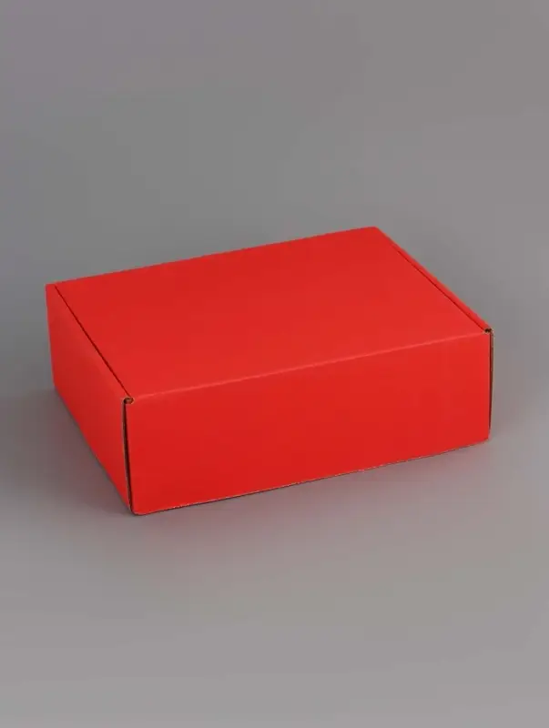 Коробка складная &laquo;Красная&raquo;, для подарков, хранения и отправки посылок, 27&times;21&times;9 см