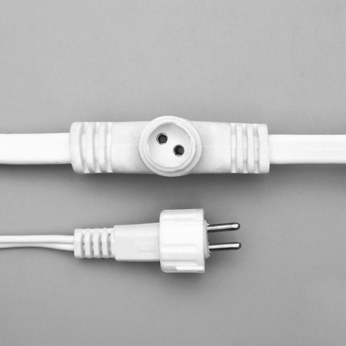 Гирлянда &laquo;Занавес&raquo; 2 &times; 1.5 м, IP44, УМС, белая нить, 360 LED, свечение белое, 220 В