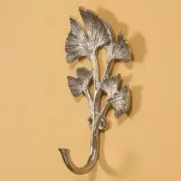 Крючок настенный &laquo;Лепестки&raquo;, 19.5&times;11&times;6 см, алюминий