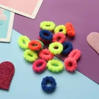 Резинка для волос "Карусель" (набор 20 шт&plusmn;2) колор полоски, 2 см