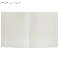 Тетрадь 48 листов в клетку Calligrata &laquo;Океан&raquo;, обложка мелованная бумага, блок №2, белизна 75% (серые листы), МИКС